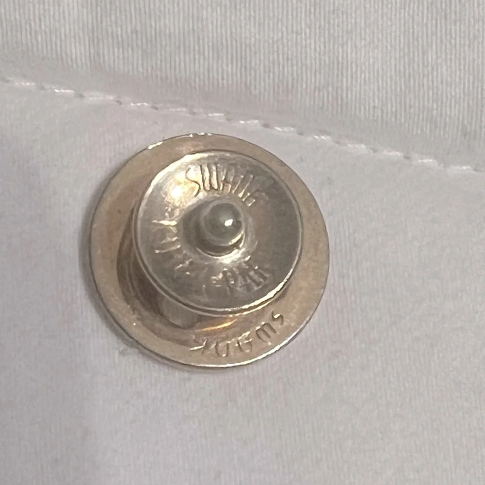 Vintage SWANK Cuff Links with Intricate Design
